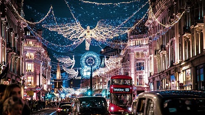 London med julstmning 